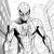 En iyi Spiderman Boyama Sayfası