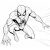 Hızlı Spiderman Spiderman Boyama Sayfası