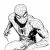 Sinirli Spiderman Boyama Sayfası