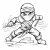 Usta Ninjago Boyama Sayfası